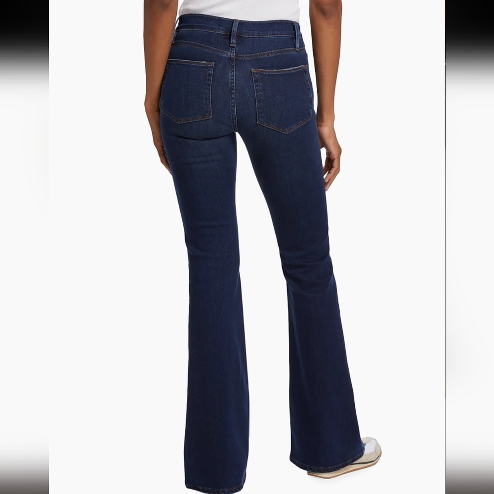 Frame Denim Dark Blue Flare Jeans